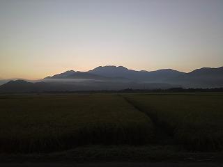 朝の八海山