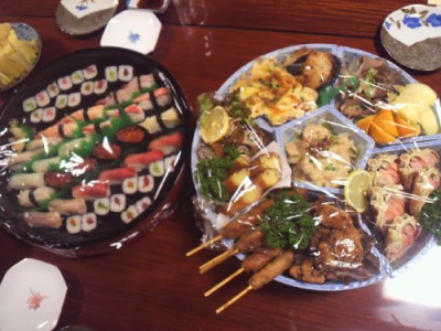 清鱗さんの寿司と盛込み