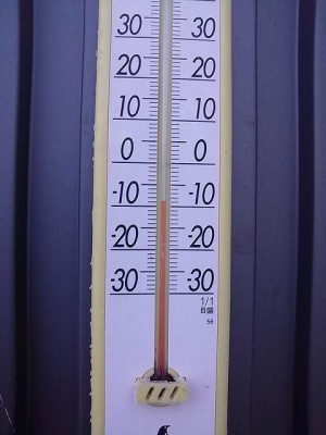 会社の温度計